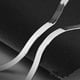 thumbnail image 3 of Collar de plata Minnieouse para Hombres y Mujeres Galvanizado 50cm Ajustable Elegante, 3 of 6