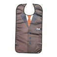 thumbnail image 3 of Shamjina Mealtime Waterproof Print Cotton Adjustable Bib Catcher Mchine Washable for Brown, 3 of 6