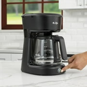 Mr. Coffee 12-Cup Switch Coffee Maker, Black