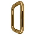 thumbnail image 2 of CRL BPD6GP Gold Plated 6" Back-to-Back Solid Brass 3/4" Diameter Pull Handles Without Metal Washers, 2 of 4