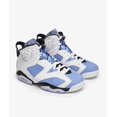 thumbnail image 2 of Ni - ke Youth Air Jordan 6 Retro Mid- 'UNC'- University Blue- Grade School Sz 7- New, 2 of 5