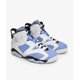 thumbnail image 2 of Ni - ke Youth Air Jordan 6 Retro Mid- 'UNC'- University Blue- Grade School Sz 7- New, 2 of 5