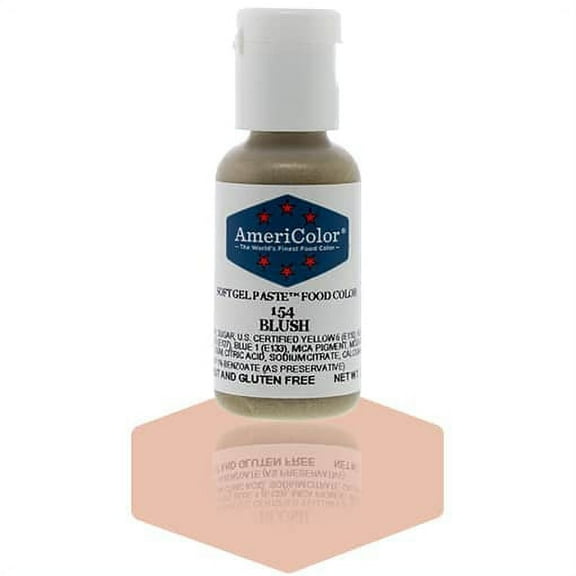 AmeriColor, Soft Gel Paste Food Color, Blush .75 oz