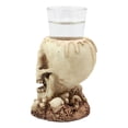 thumbnail image 6 of Ebros Gothic Ossuary Graveyard Melting Skull Shot Glass Holder Figurine 5"Tall Liquor Shooter Evil Grinning Skull Decor, 6 of 6