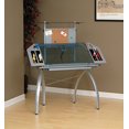 thumbnail image 3 of Studio Designs 10057 Futura Tower, Silver/Blue Glass, 3 of 11