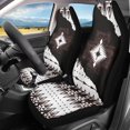thumbnail image 2 of Uorisanigo Ethnic Style Car Front Seat Covers Waterproof Car Seat Covers Front Seats Only Stretch Polyester Fabric Cover Easy to Install Universal Fit for Most Vehicle, 2 of 7