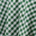 thumbnail image 2 of BalsaCircle 90" x 132" Checkered Tablecloth Wedding Party Table Linens Green and White, 2 of 4
