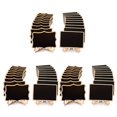 thumbnail image 1 of Mini Letreros de Pizarra, Paquete de 60 Etiquetas de Pizarra Pequeñas Enmarcadas con Soporte de Caballete, 1 of 6