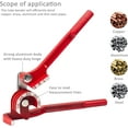 thumbnail image 3 of HFS(R) Tube Bender, Tubing Bender 0-180 Degrees Pipe Bender for 1/4 5/16 and 3/8 Inch Copper Aluminum Thin Stainless Steel, 3 of 7