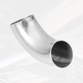 thumbnail image 6 of Unique Bargains 2pcs OD 1.5 Inch 90 Degree SS304 Stainless Steel Bend Tube Car Exhaust Elbow Pipe 0.04" Wall Thickness, 6 of 6