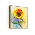 thumbnail image 2 of wall26 Framed Canvas Wall Art for Living Room, Bedroom Vibrant Flower Painting IV Canvas Prints for Home Decoration Ready to Hang - 24x24 inches, 2 of 4