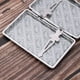 thumbnail image 3 of Estuche para 14 puros y tabaco para mujer, con bolsillos Blanco, 3 of 9