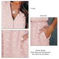 thumbnail image 1 of Pelele De Manga Corta, Mono De Lunares De Color Puro Elegante Para Mujer Para Fiesta En La Playa OTVIAP Rosa S, 1 of 6