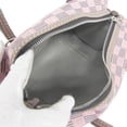 thumbnail image 4 of Pre-Owned Moreau POLOCHON Small Size Women's Leather Handbag,Shoulder Bag Gray,Pink (Good), 4 of 20
