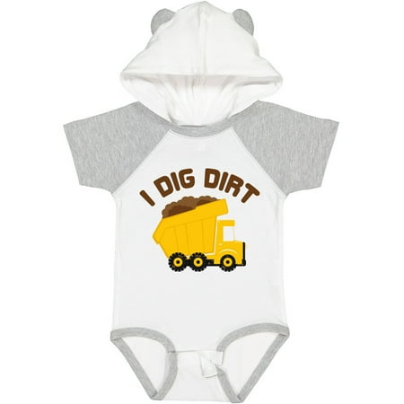 

Inktastic I Dig Dirt Gift Baby Boy or Baby Girl Bodysuit