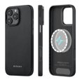 thumbnail image 1 of Funda Pitaka para iPhone 16 Pro Max con MagSafe negro/gris, 1 of 9