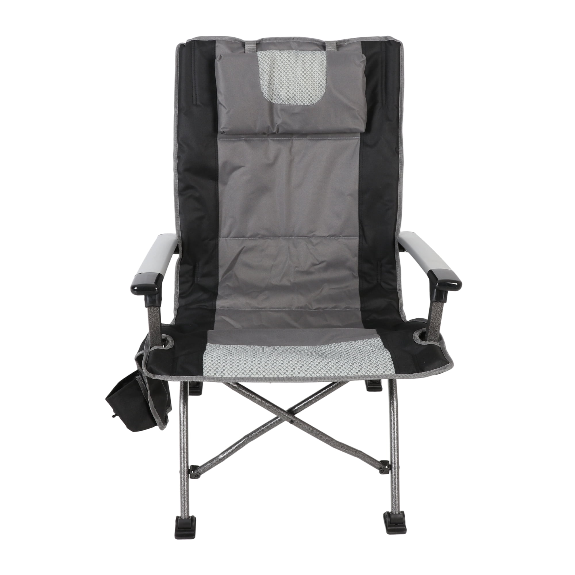 (2 pack) Ozark Trail High Back Camping Chair, Black, Adult