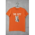 thumbnail image 5 of Old Glory Juniors Halloween Bad Kitty Cat Ghost Short Sleeve T Shirt, 5 of 6