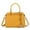 Mustard, variant on MKF Collection Elodie Triple Compartment Women's Tote Bag, Stylish Shoulder Purse Handbag by Mia K - Navy