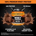thumbnail image 2 of Body Fortress Super Advanced 100% Premium Whey Protein Powder, Chocolate, 60g Protein, 1.59 lbs, 2 of 6