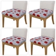 thumbnail image 2 of Fotbe Ladybug Velvet Stretch Couch Cushion Cover Plush Cushion Slipcover for Chair Cushion Furniture Protector Seat Cushion Sofa Cover-16.9in, 2 of 9
