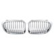 thumbnail image 4 of 2 rejillas cromadas para el capó delantero para BMW E46 320I 323I 325I 328I 330I sedán de 4 puertas (1998-2001), 4 of 5
