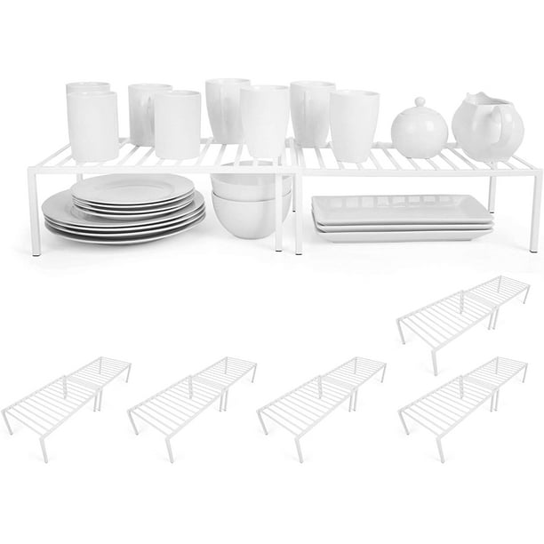 Smart Design Premium Storage Shelf Set of 6 Large