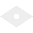 thumbnail image 4 of 38"W x 25 3/8"H x 6"ID x 13 1/4"C x 1"P Diamond Architectural Grade PVC Contemporary Ceiling Medallion, 4 of 11