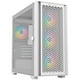 thumbnail image 3 of Gabinete Gamer BALAM RUSH CARBONO 8000 MATX USB-C 4 FAN ARGB Blanco, 3 of 6