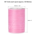 thumbnail image 2 of Unique Bargains Pink Polyester Waxed Leather Sewing Thread, 98 Yards, 2 of 5