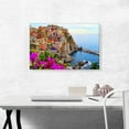 thumbnail image 2 of ARTCANVAS Village of Vernazza Cinque Terre Italy Canvas Art Print - Size: 26" x 18" (1.50" Deep), 2 of 9