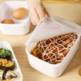 thumbnail image 3 of Cheers.US 700/900/1000/1400ML Bento Lunch Box Containers, Reusable Microwave Dishwasher Safe Leakproof Food Meal Prep Containers, 3 of 7