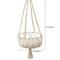 thumbnail image 3 of Cat Hammock Window Perch under $5! Yrmaups Cat Hammock, Window Mounted Cat Bed, Hanging Cat Basket, Cat Perch for Large Cats, Space Saving, Washable, Sturdy Cotton Rope, Indoor Outdoor Use, 3 of 8