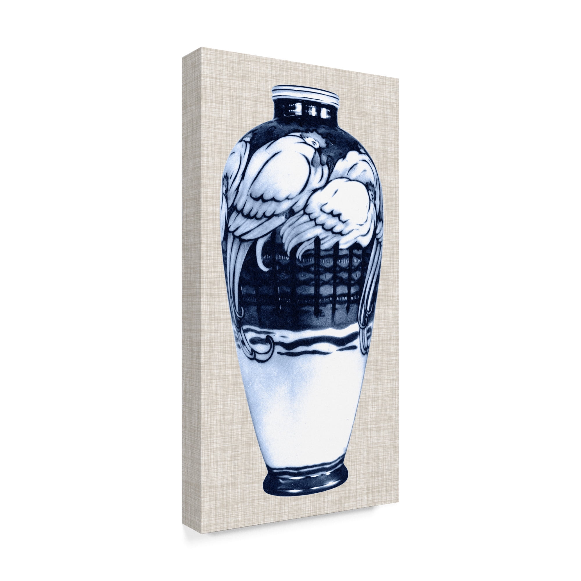Trademark Fine Art 'Blue & White Vase VI' Canvas Art by Unknown