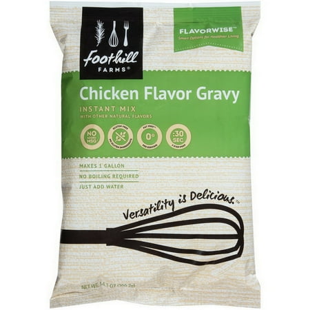 Foothill Farms G406-F6700 Gravy Mix Chicken Instant Reduced