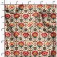 thumbnail image 2 of Soimoi Cotton Cambric Red Fabric By the Yard - 42 Inch Wide - Florals Print Fabric - Elegant and Timeless Patterns for Fashion and Home Decor Printed Fabric, 2 of 6
