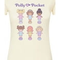 thumbnail image 3 of Polly Pocket - Polly Pocket Doll Grid - Junior's Fitted Graphic T-Shirt, 3 of 5