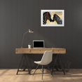 thumbnail image 3 of Allen, Kimberly 18x13 White Modern Wood Framed Museum Art Print Titled - Zebra Love, 3 of 4