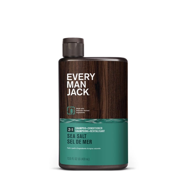 Every Man Jack 2 In 1 Shampoo + Conditioner Sea Salt