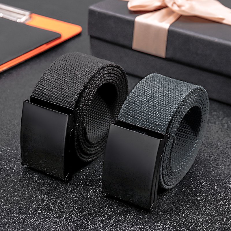 Bocaoying Nylon Ratchet Web Belt for Men (2-Pack) photo 4