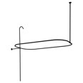 thumbnail image 1 of Kingston Brass ABT1040-5 Oval-Shape Shower Riser With Enclosure - Oil Rubbed Bronze, 1 of 2