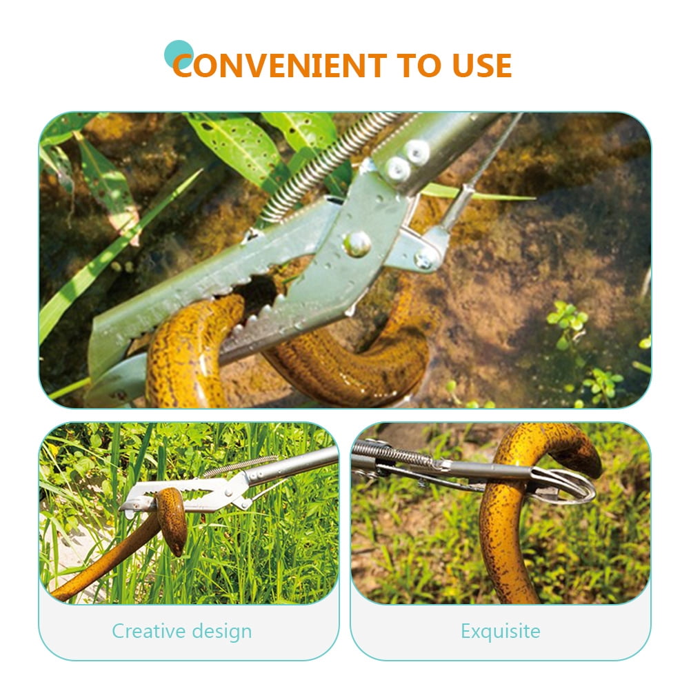 BALAHAPY 1Pcs Crab Tools and Non-slip for Outdoor Camping and Picnic Silver Ganhai Artifact Clip