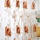 thumbnail image 2 of Cortina Deco opacas de tul con flores grandes para decoración de dormitorio (café) JShteea Libre de BPA, 2 of 6