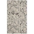 thumbnail image 3 of SAFAVIEH Evoke Peregrine Abstract Area Rug, Ivory/Gray, 3' x 5', 3 of 10