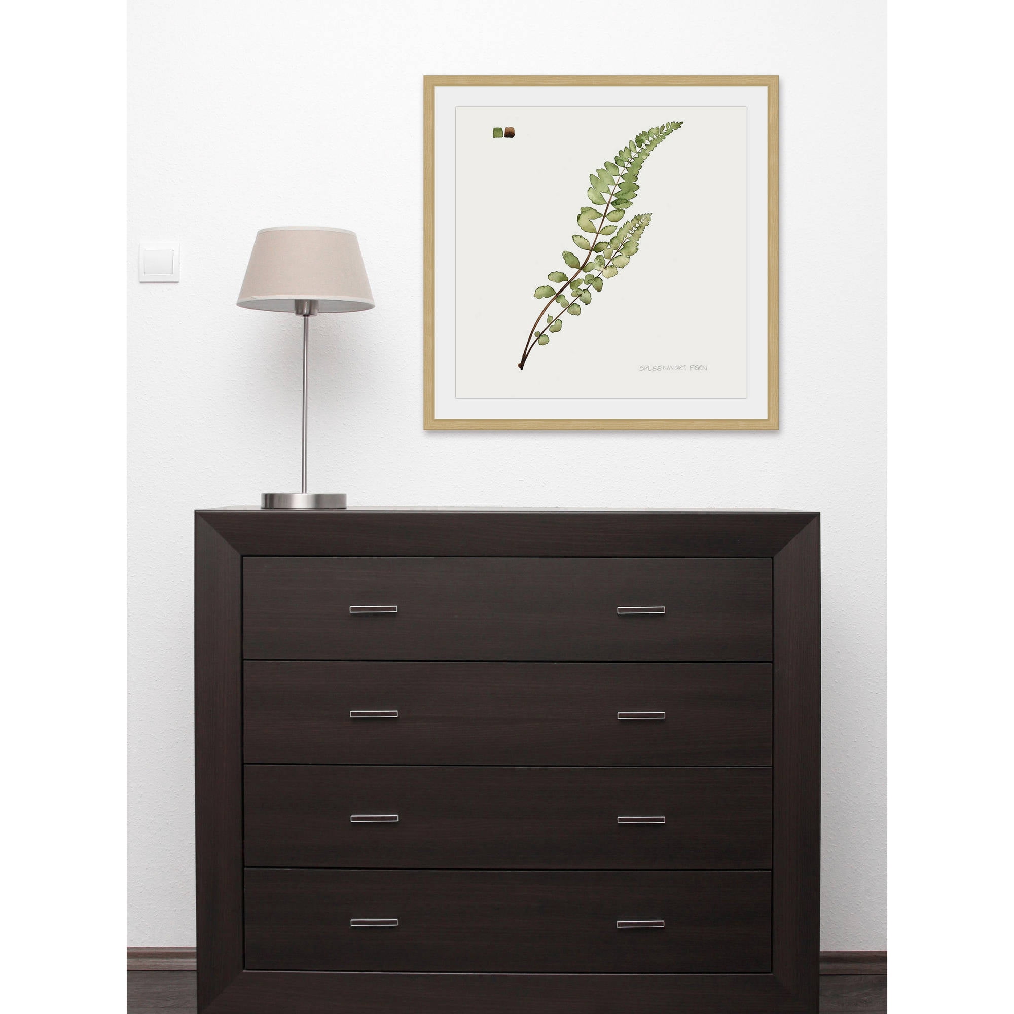 Marmont Hill "Leaf Study I" Framed Painting Print