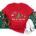 thumbnail image 1 of Camisetas con estampado de Disney para mujer, camisetas negras de Feliz Navidad Kawaii Y2K de los años 90, camisetas de Papá Noel, camisetas para mujer, ropa Harajuku, 1 of 4