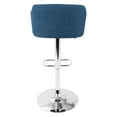 thumbnail image 4 of LumiSource Daniella Adjustable Swivel Barstool, 4 of 11