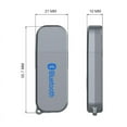 thumbnail image 5 of Kit Bluetooth para coche VONVOFF, receptor USB Bluetooth 5.3, gris, 5 of 5