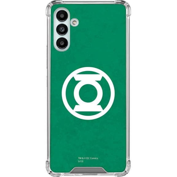 Skinit DC Comics Green Lantern Logo Green Galaxy A13 5G Clear Case