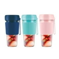 thumbnail image 1 of Blender for Shakes and Smoothies USB Rechargeable Cordless Mixer Mini Juicer One Button Control Kitchen Small Appliances  Green, 1 of 8
